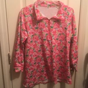 Lily Pulitzer inspired pullover